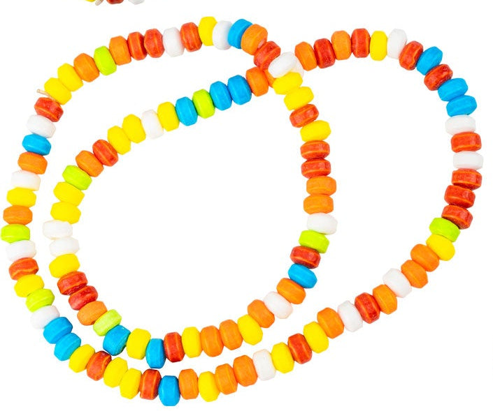 World's Biggest Sour Candy Necklace