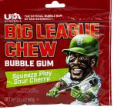 Big League Chew Squeeze Play Sour Cherry Gum