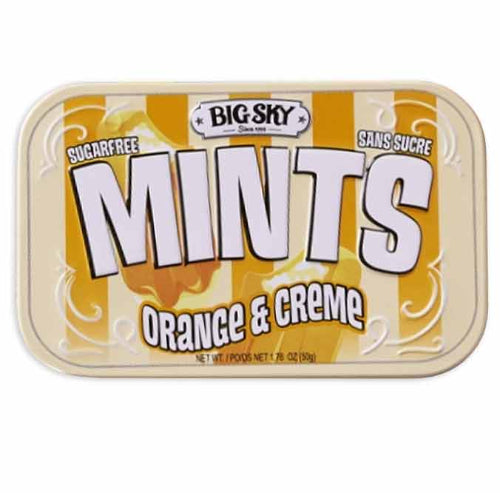 Big Sky Orange & Creme Mints Tin