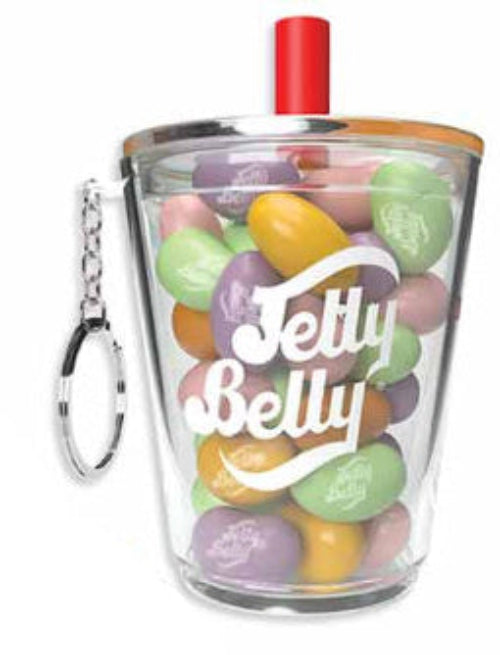 Jelly Belly Boba Milk Tea Mix Key Chain