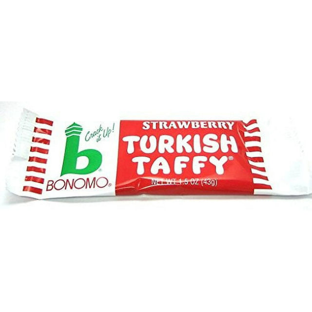 Bonomo Strawberry Turkish Taffy Bar