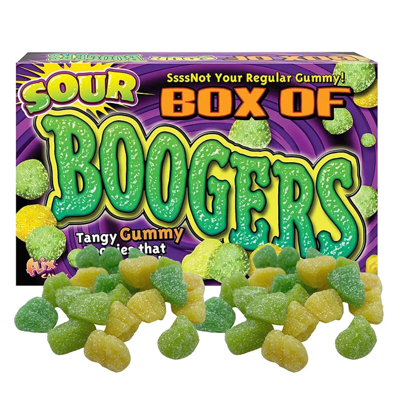 Box of Sour Boogers Theater Box