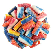 Broadway Sour Rainbow Sticks: colorful gummy candy pieces