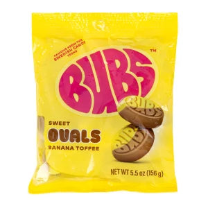 Bubs Sweet Banana Toffee Candy Peg Bag