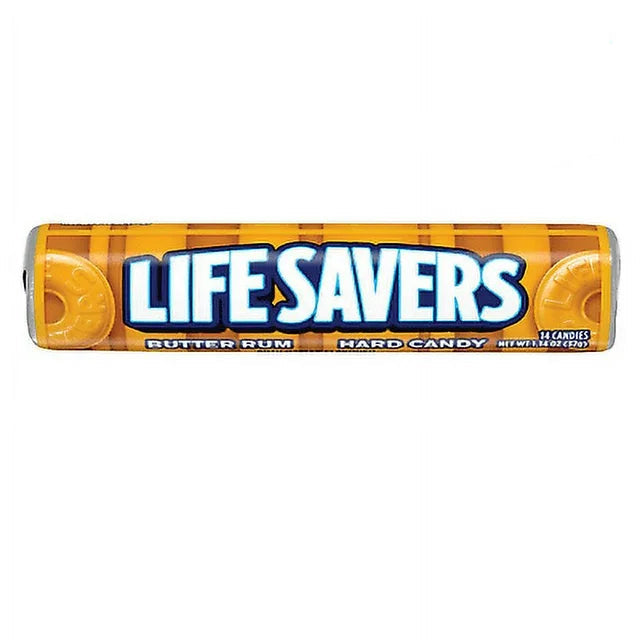 Lifesavers Butter Rum Candy Roll