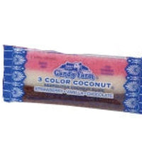 3 Color Neapolitan Coconut Candy Bar