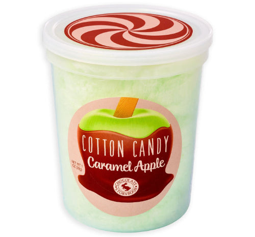 Caramel Apple Cotton Candy Tub
