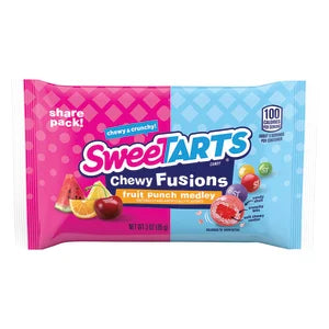 Sweetarts Chewy Fusions Fruit Punch Medley