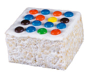 Crispery Chocolate Candy Buttons Crispycake