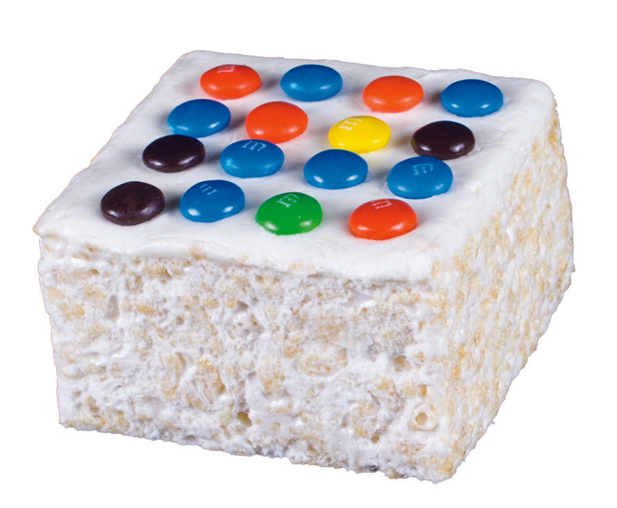 Crispery Chocolate Candy Buttons Crispycake