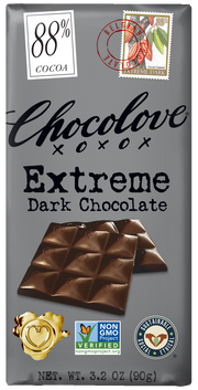 Chocolove 88% Extreme Dark Chocolate Bar