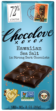 Chocolove Hawaiian Sea Salt Dark Chocolate Bar