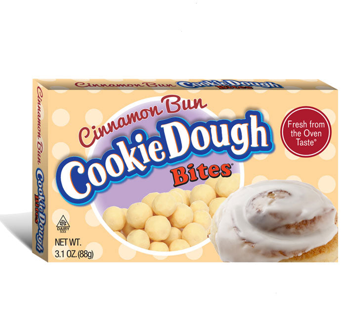 Cookie Dough Bites Cinnamon Bun Theater Box