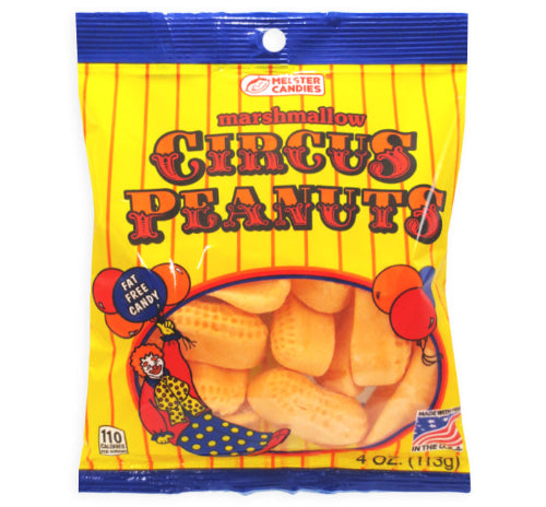 Circus Peanuts Peg Bag