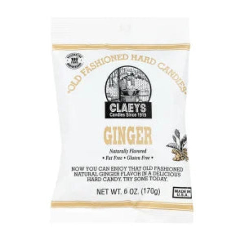 Claey's Ginger Hard Candy Drops