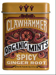Clawhammer Spicy Ginger Root Mints