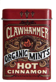 Clawhammer Hot Cinnamon Organic Mints
