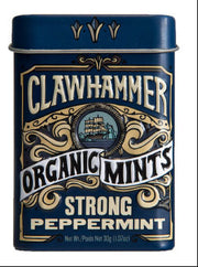 Clawhammer Organic Mints - Strong Peppermint
