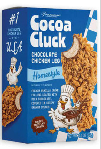 Paramount Coco Cluck Chocolate Chicken Leg "Homestyle"