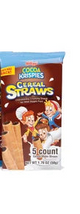 Kellogg's Cocoa Crispy Cereal Straws 5 pc