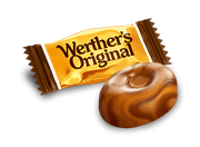 Werthers Caramel Coffee Hard Candy Peg Bag