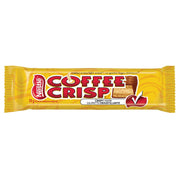 Nestle Coffee Crisp yellow packaged crispy wafer bar