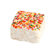 Crispery Rainbow Sprinkles Crispycake