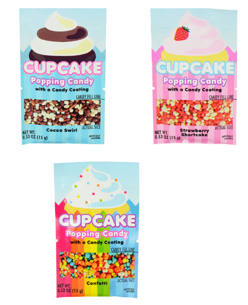 Cupcake Popping Candy