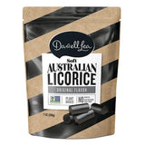 Darrell Lea Soft Australian Black Licorice Bag