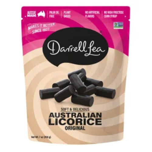 Darrell Lea Original Black Licorice Bag