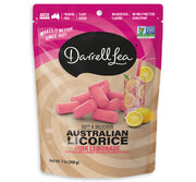 Darrell Lea Pink Lemonade Licorice Peg Bag