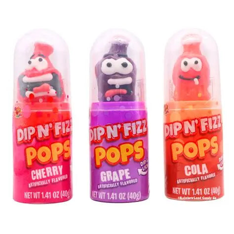 Dip n' Fizz Pops Lollipop