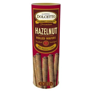 Dolcetto Hazelnut Wafer Rolls