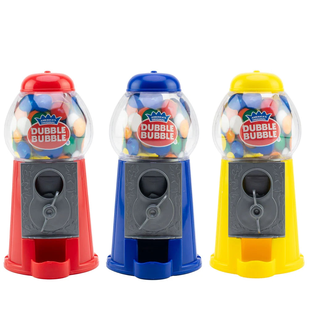 Dubble Machine Dubble Bubble Gumball Mini Machine - Fun Candy Dispenser – 2 Kids Candy ...