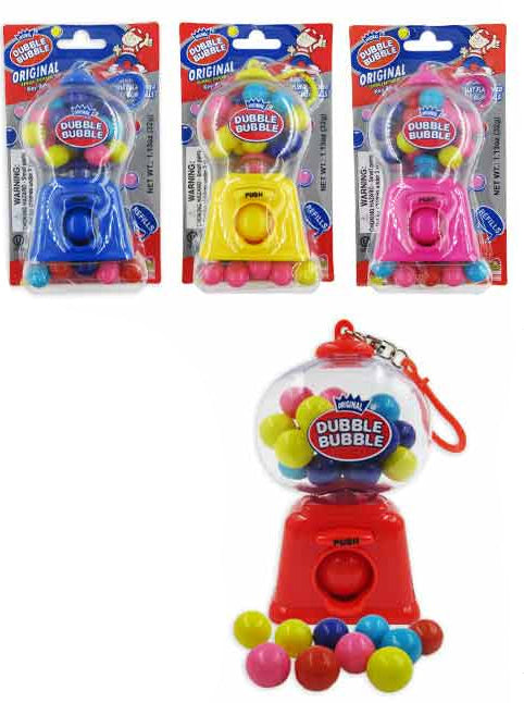 Dubble Bubble Gumball Dispenser Key Ring