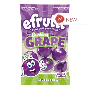 Efrutti Gushin' Grape Peg Bag