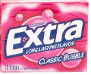 Extra Classic Sugar Free Bubble Gum