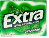 Wrigley's Extra Spearmint Sugar Free Gum