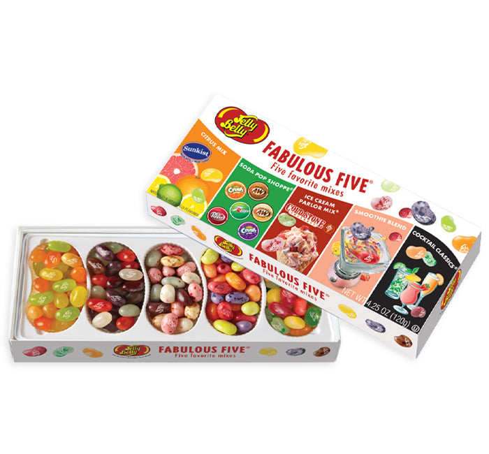 Jelly Belly Fabulous Five Box