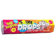 Face Twisters Chewy Sour Drops