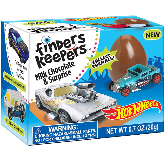 Finders Keepers Hot Wheels Egg with Toy