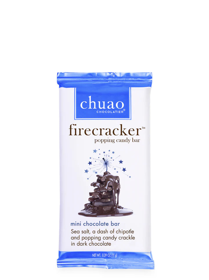 Chuao Mini Dark Chocolate Firecracker Bar