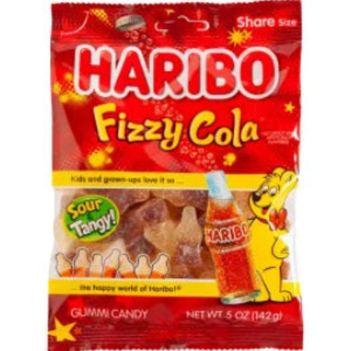 Haribo Fizzy Cola Peg Bag