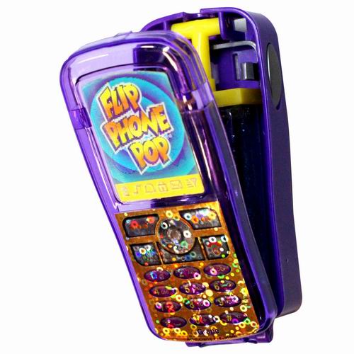 Flip Phone Pop Candy with Toy