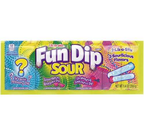 Fun Dip Sour 3 Flavor Pack