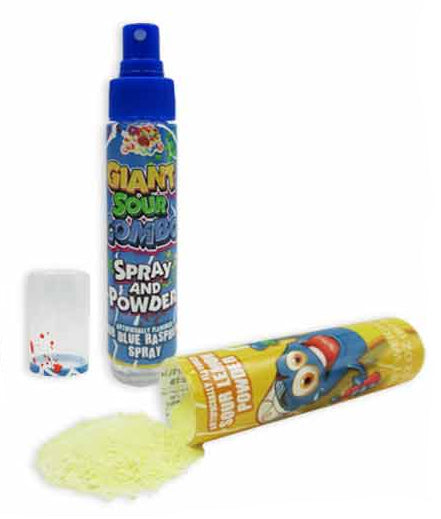 Giant Sour Combo Spray & Powder Candy