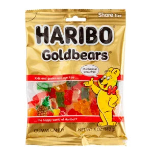 Haribo Gold Bears Peg Bag