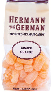 Hermann the German Ginger Orange Candy Drops