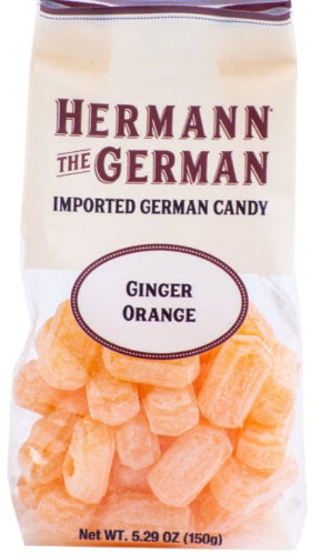Hermann the German Ginger Orange Candy Drops