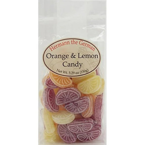Hermann The German Orange & Lemon Candy Drops